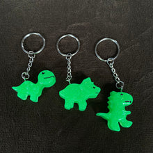 Load image into Gallery viewer, Dinosaur Keychains 🦖💚
