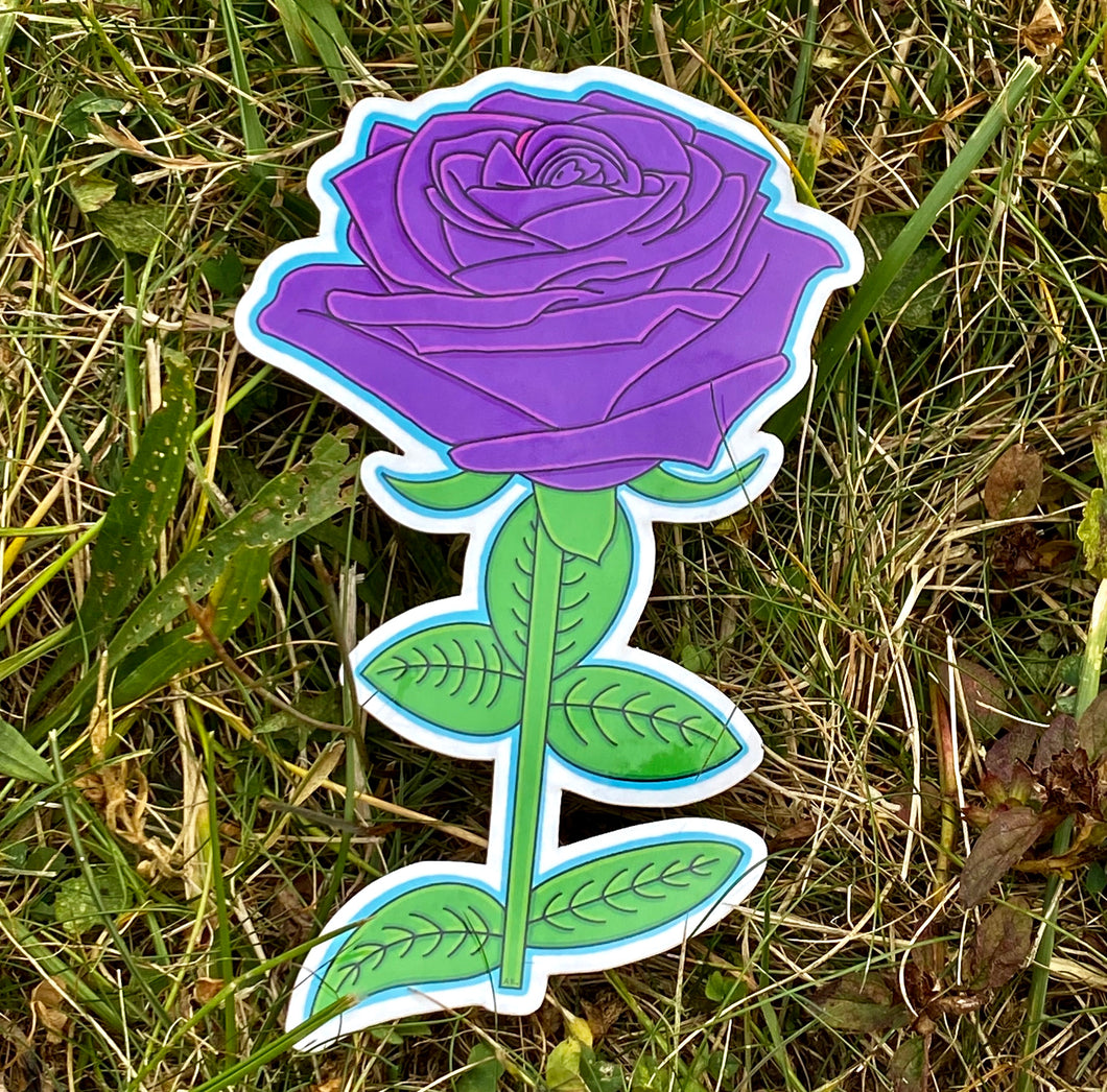 Purple Rose Sticker🌹💜