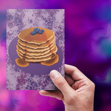 Load image into Gallery viewer, Pancake Pile 5x7 Art Print by Alexis Kennedy
