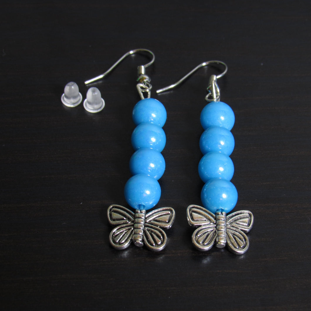 Blue Butterfly Earrings🦋