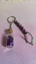 Load and play video in Gallery viewer, Deep Purple Fidget &amp; Bottle Keychain
