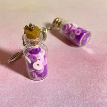 Load image into Gallery viewer, Purple Delight Bottle Keychains
