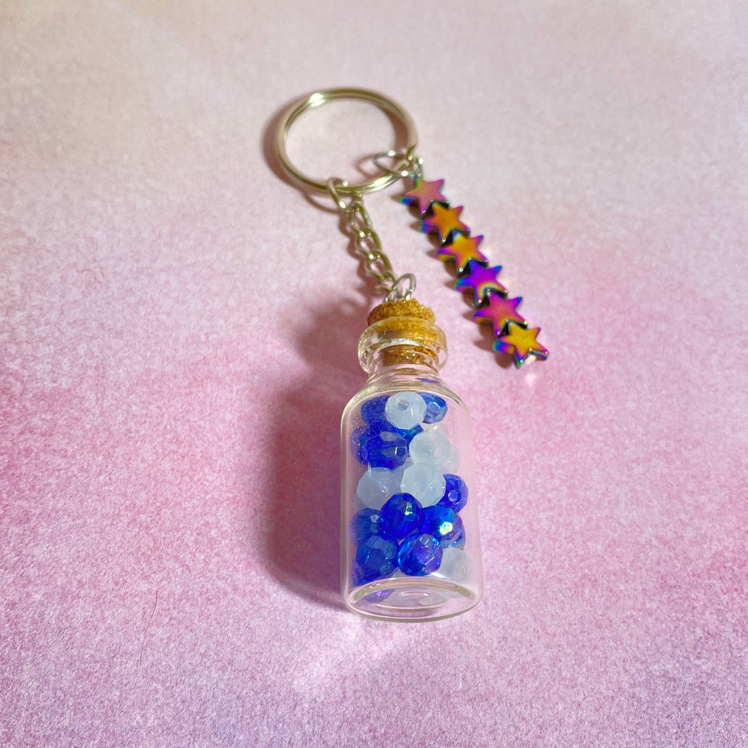 Oceanside Stars Bottle Keychain