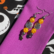 Load image into Gallery viewer, Pumpkin Star Earrings🎃⭐️
