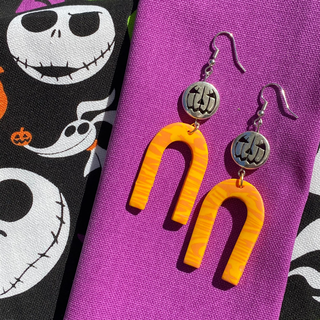 Pumpkin Arch Earrings🎃