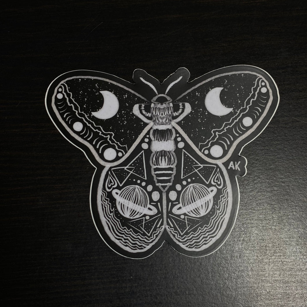 Space Moth Sticker🪐