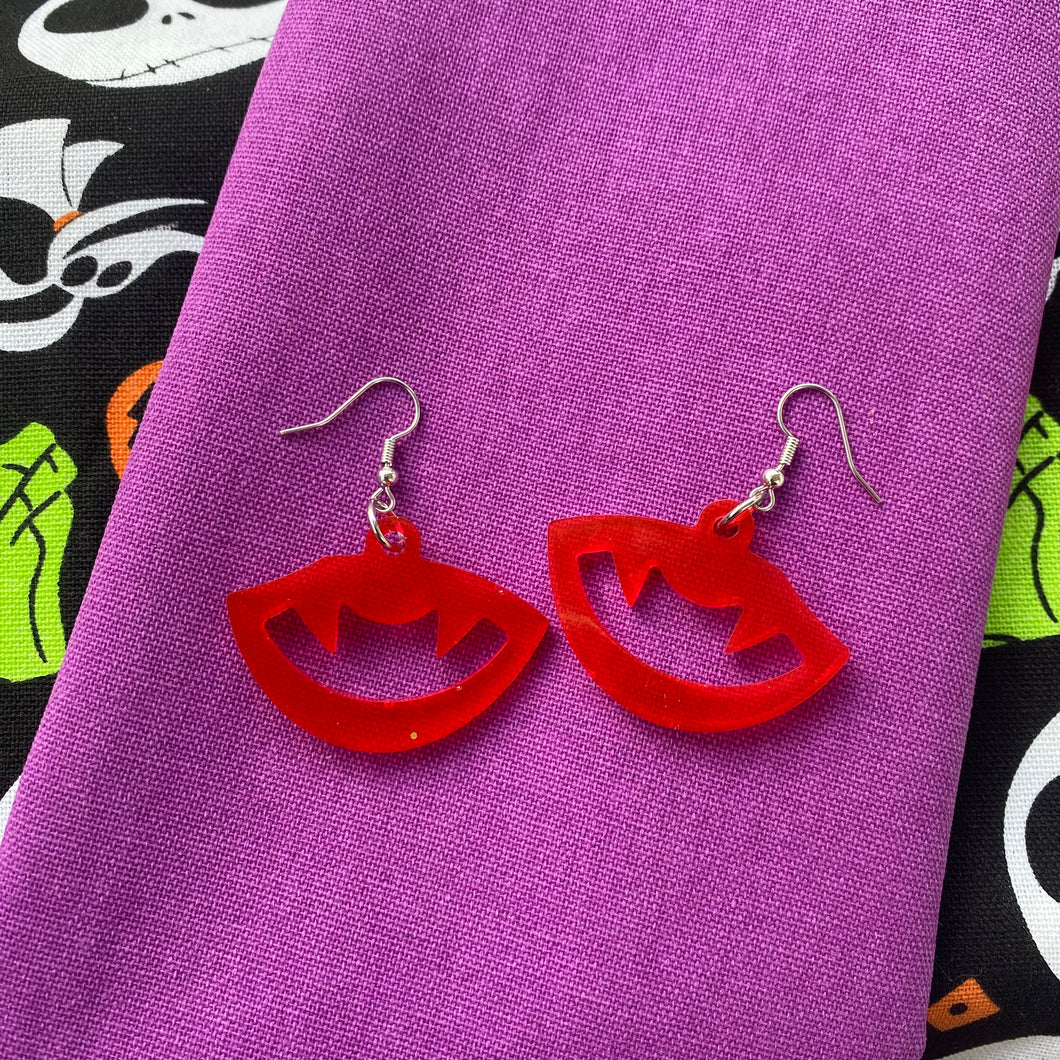 Vampire Bite Earrings🧛🏻‍♀️