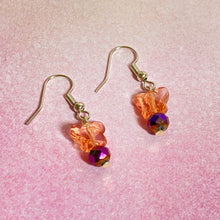 Load image into Gallery viewer, Peachy Butterfly Earrings
