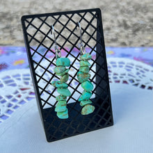 Load image into Gallery viewer, Abstract Beaded Stone Earrings
