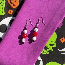 Load image into Gallery viewer, Spooky Crackle Earrings⚡️
